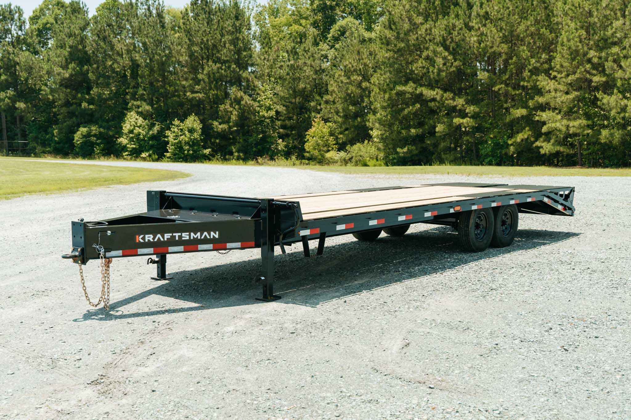 7.5 Ton Deckover Flatbed | Kraftsman Trailers